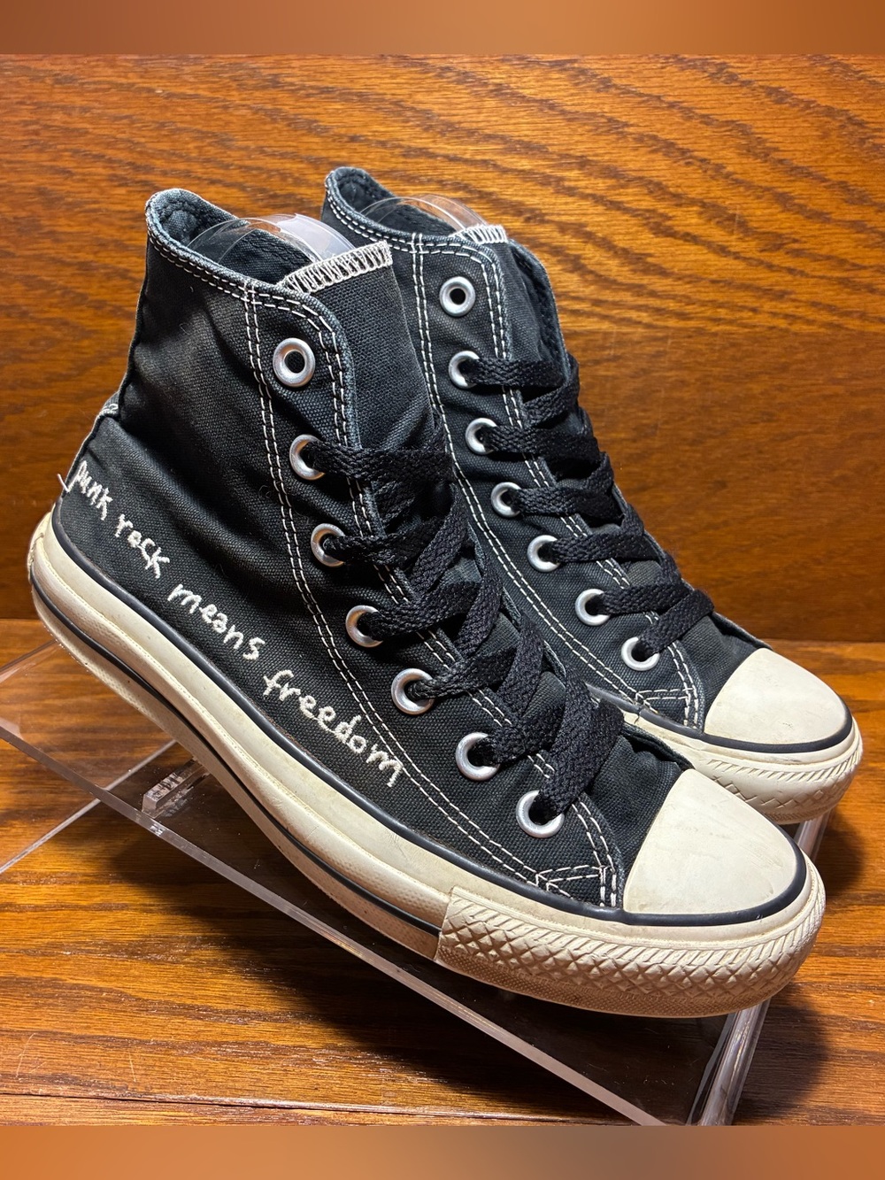 RARE Kurt Cobain x Converse 2008 Limited Edition All Star High Top Black Sz 5.5